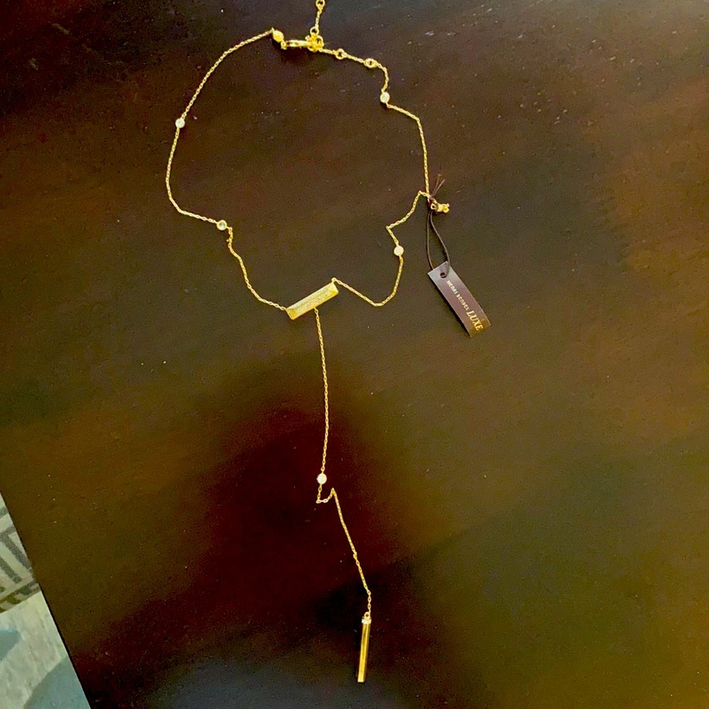 Henri Bendel Gold Necklace- New with tags